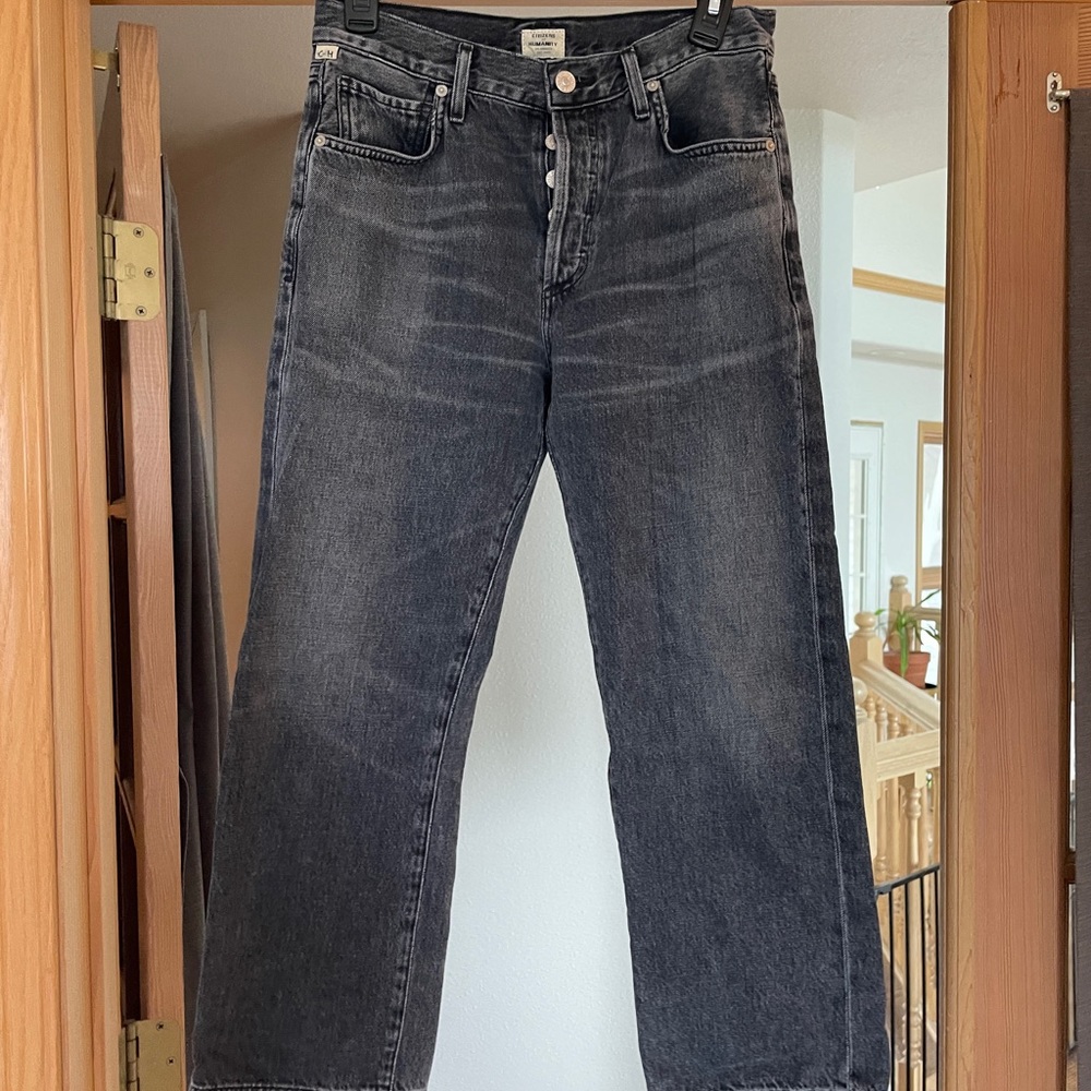 Citizens of Humanity Emery faded black Jeans!